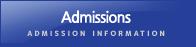 Admissions